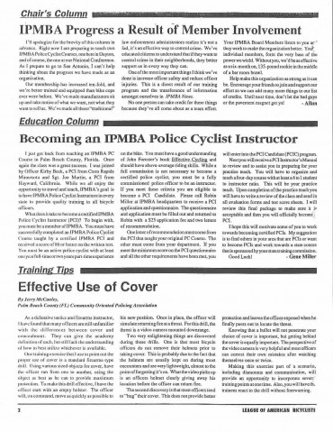 IPMBA News Vol. 3 No. 3 April 1994