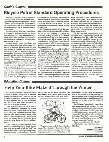 IPMBA News Vol. 3 No. 1  February 1994