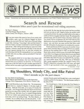 IPMBA News Vol. 6 No. 1  January/February 1997