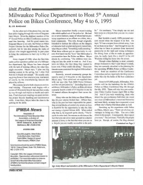 IPMBA News Vol. 3 No. 4  October 1994