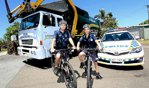Nambour officers get on their bikes to battle crime