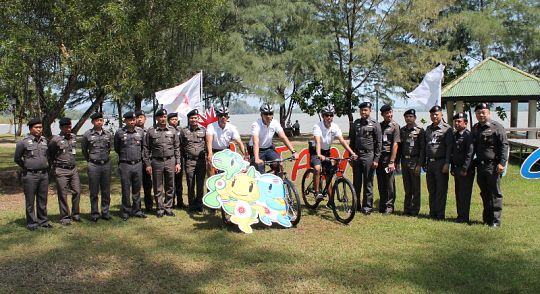 Phuket police get on their bikes