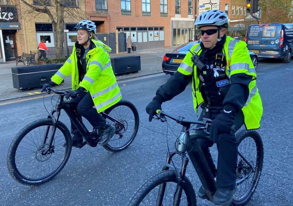Brentwood: Community Policing Team get on their bikes to combat crime
