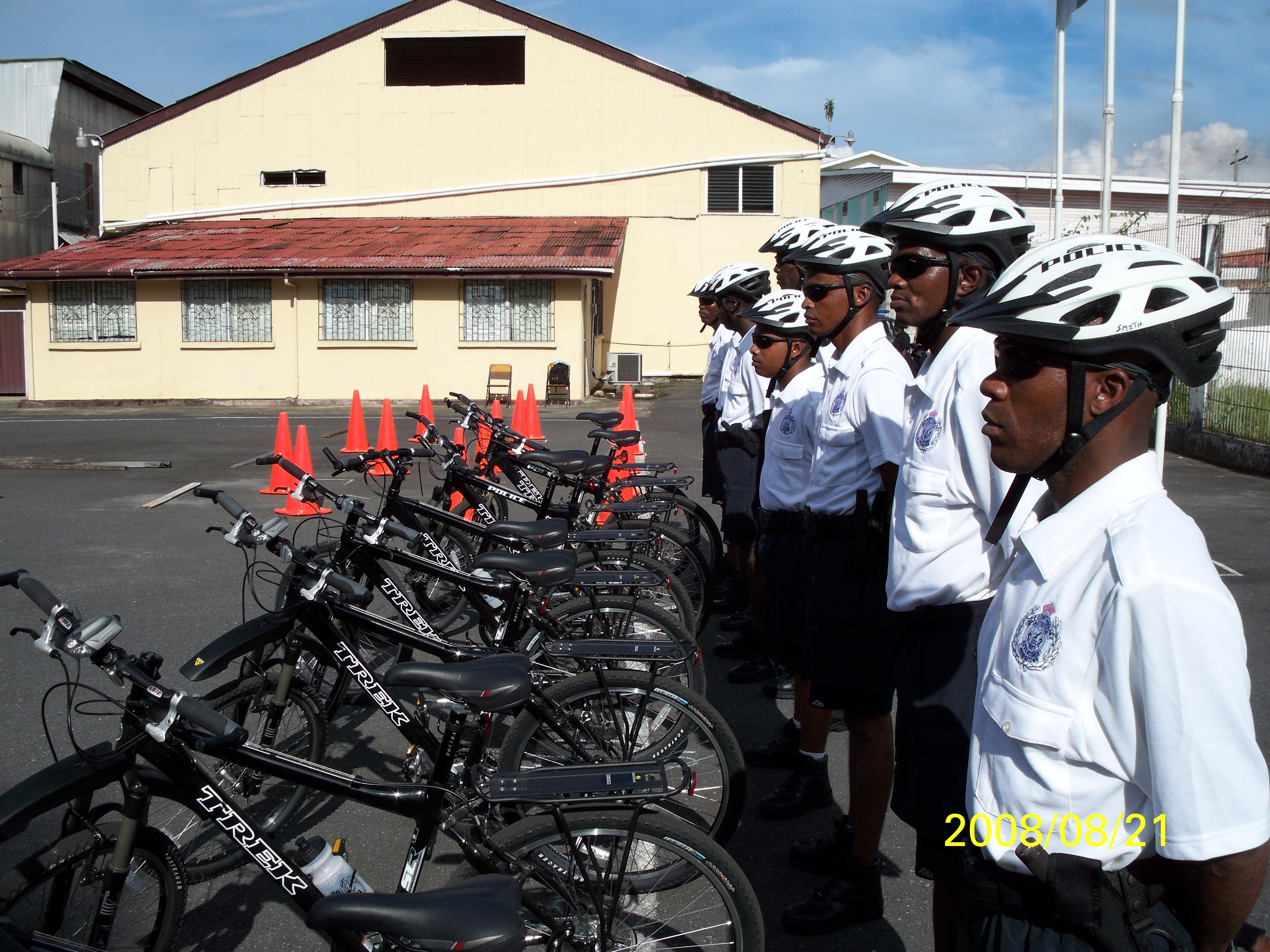 Why are we not seeing City Constabulary Officers riding around downtown Georgetown for the holidays?