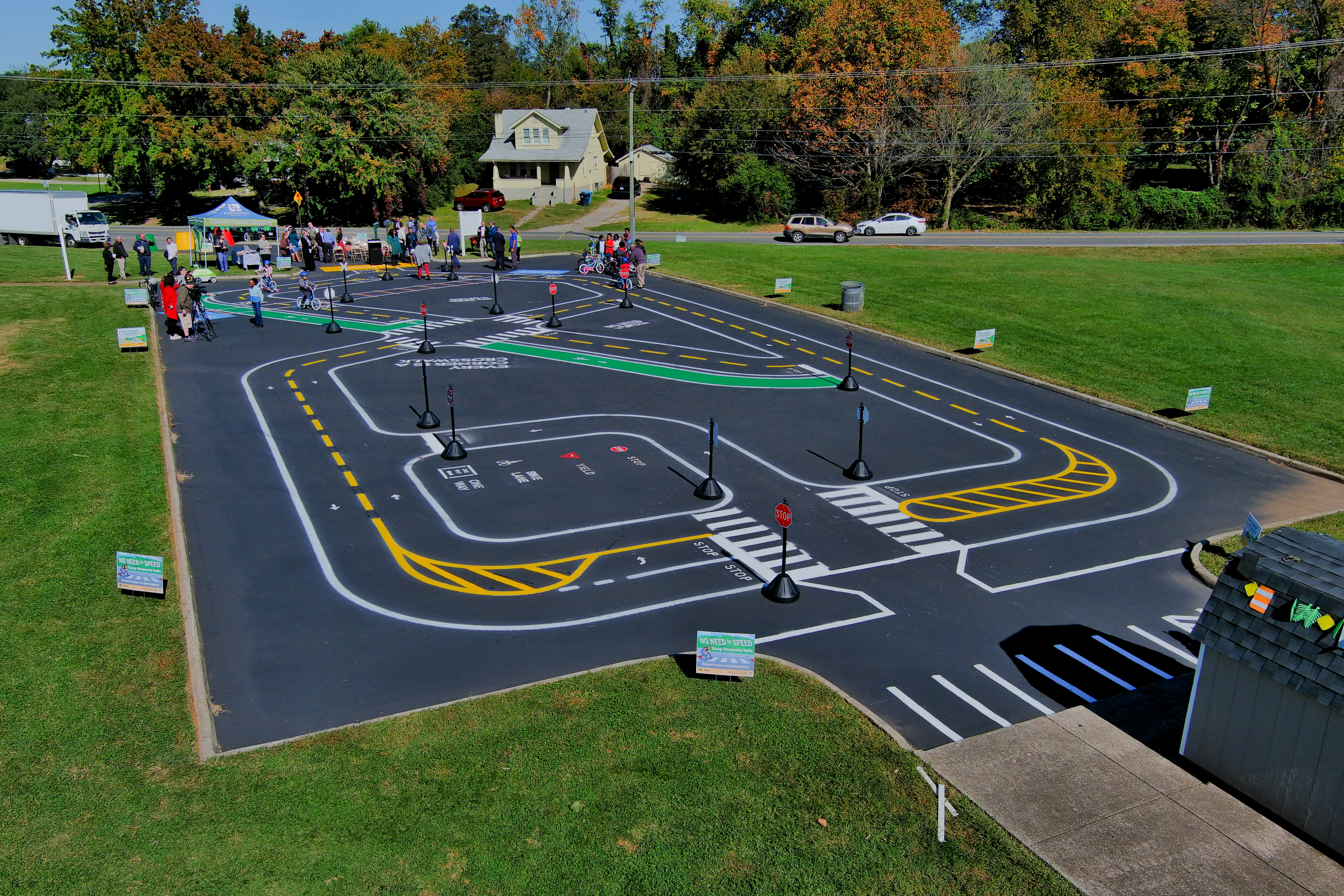 Growing Bicyclists in a Traffic Garden