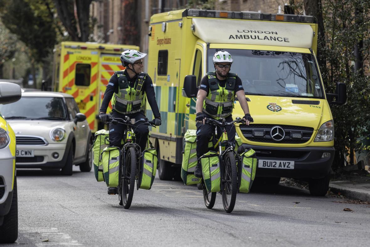 Medics get on their bikes to take the load off ambulances