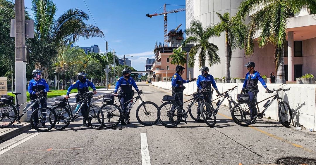 Miami PD’s Bike Response Team and Their Role In the Recent Protests