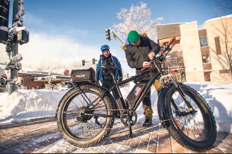 Aspen cops’ new electronic bikes benefit veterans