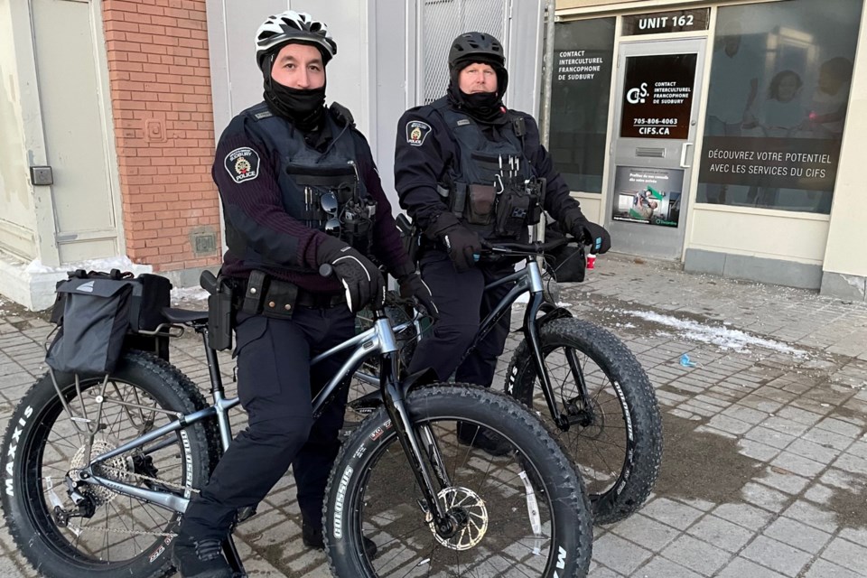 Sudbury police using fat bikes to expand downtown patrols