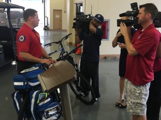 Pedaling paramedics to patrol Gasparilla parade