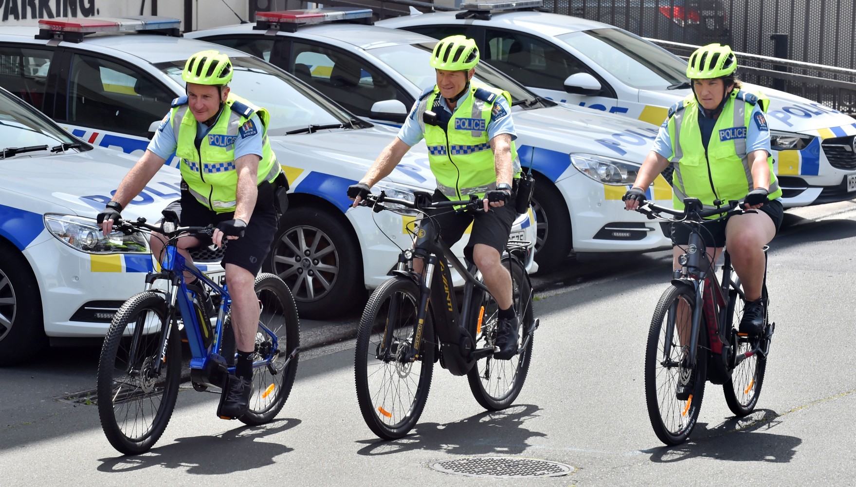 Police get new power - pedal and electric