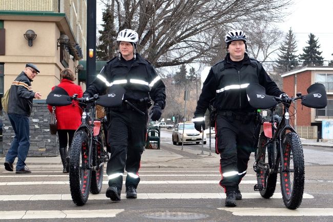 Edmonton Police fighting crime with fat bikes