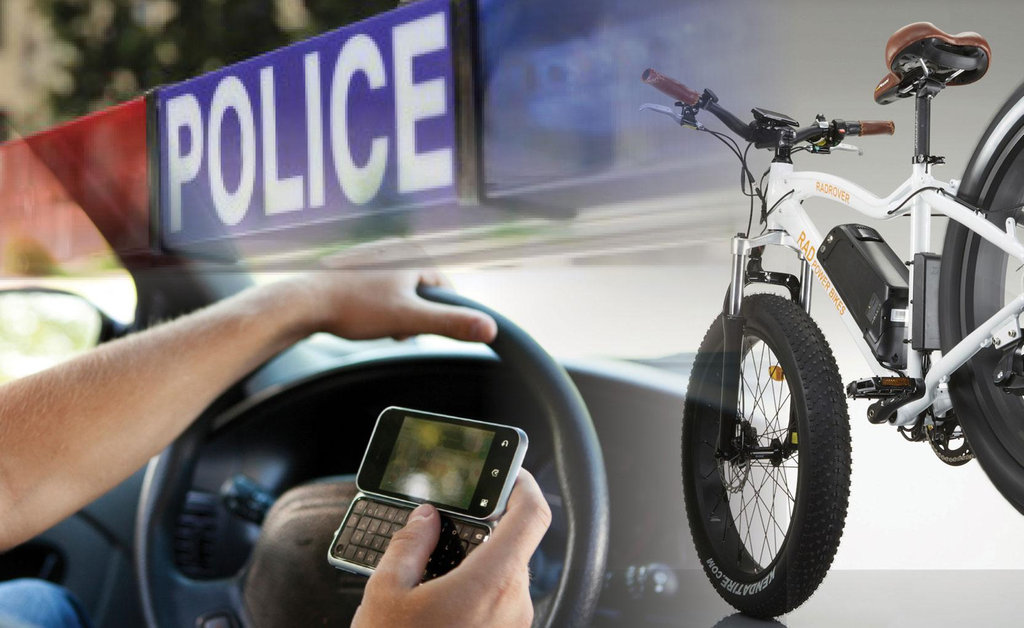 Cops take to bikes to nab driving offenders