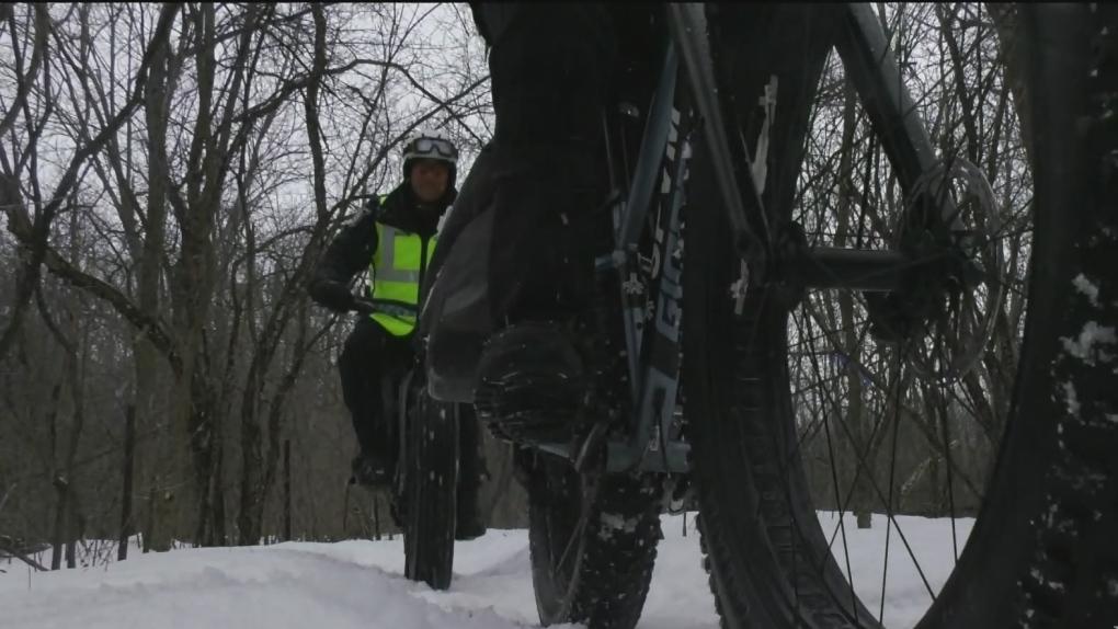 West Island police using fat bikes to patrol tough terrain