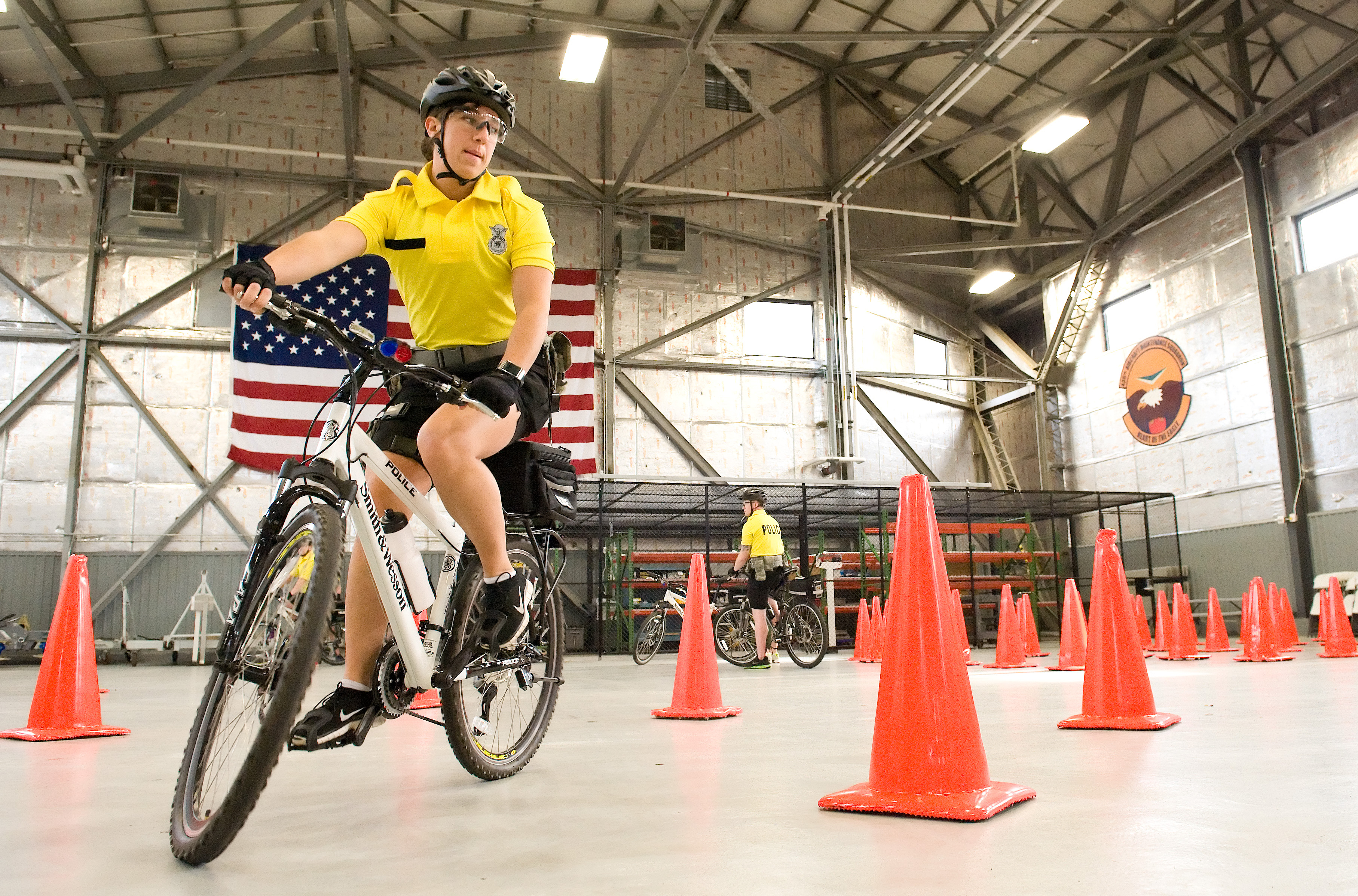 436th SFS pedals to strengthen community relations
