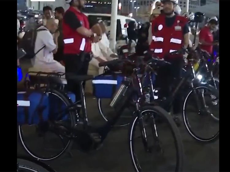 Ambulance bikes debut in Saudi Arabia’s holy city of Mecca