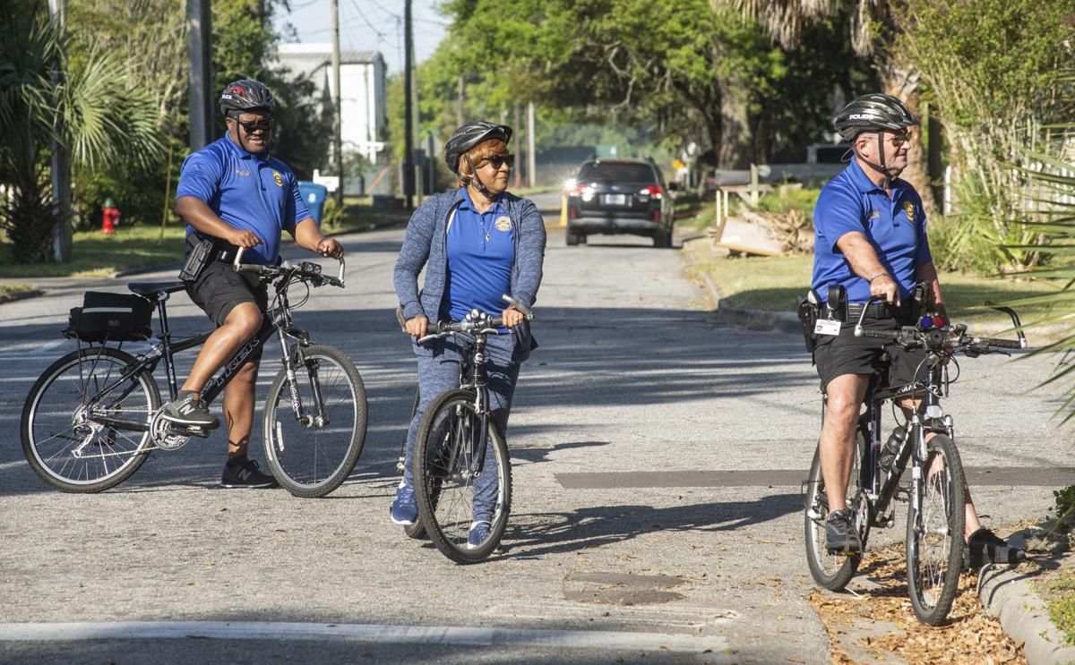 Police chief takes city manager on bicycle tour of Brunswick