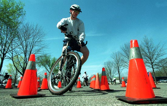 Tristate police officers become adept bicyclists