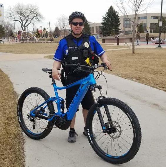 Donation enables police to get electric mountain bikes