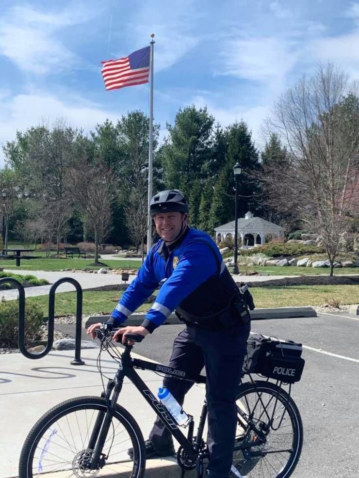 Robbinsville Police Bike Patrol to Pedal Through Neighborhoods