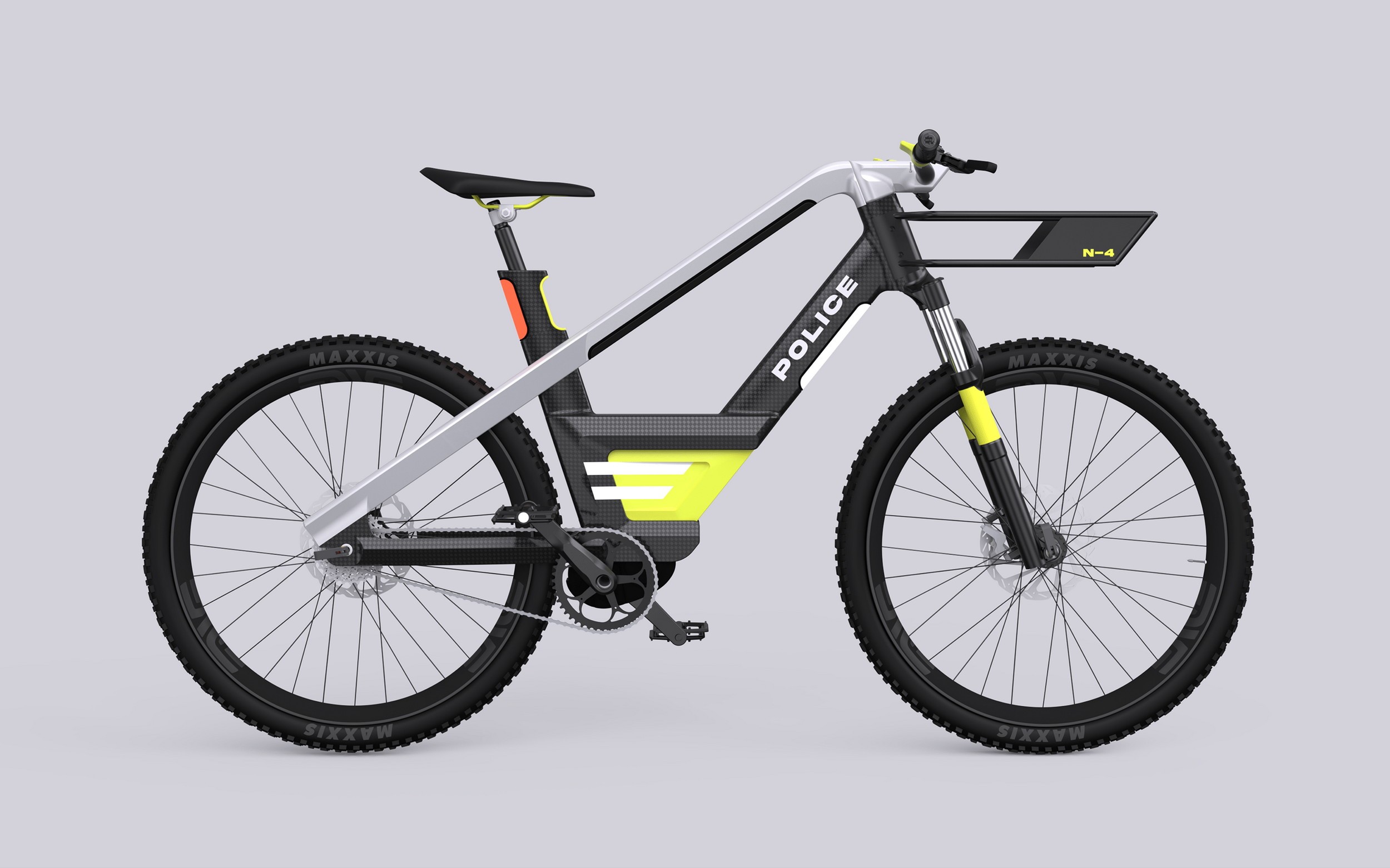 N-Force Is a Conceptual Design Aimed at Replacing the Modern Tactical Police Bicycle