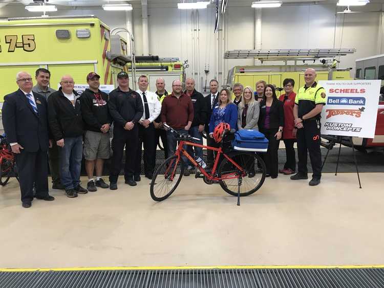West Fargo fire starts EMS bike unit
