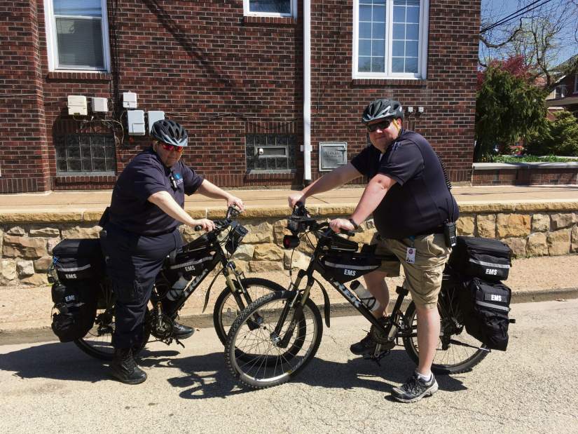Foxwall EMS hits the road with bike crew