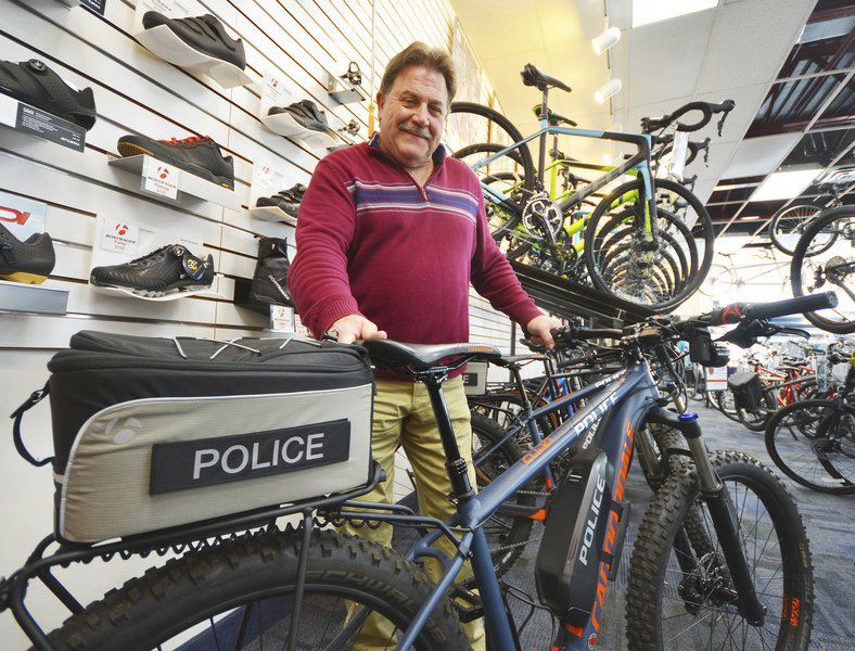 Police receive E-Assist bikes