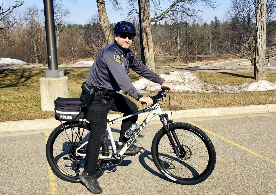 Smile, you’re on camera: Campus police use bikes, body cams to keep students and themselves safe