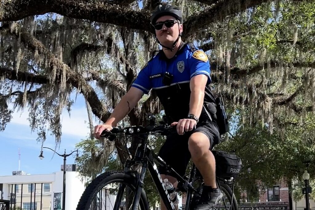Ocala Police Department bike unit puts officers on two wheels