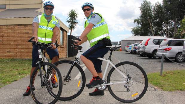 Bike patrol goes flat in Huntly