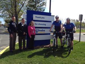 Beebe Healthcare Announces New Bicycle Patrols in Lewes