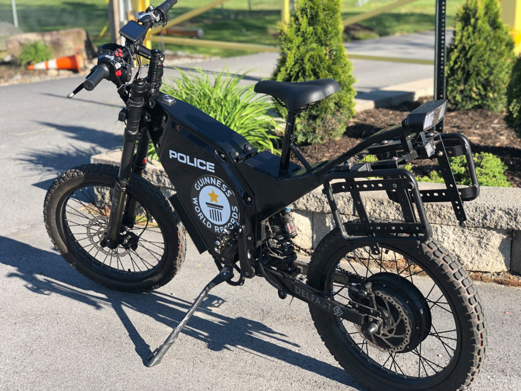 US police officers test 50 mph electric bicycles in real-world patrols