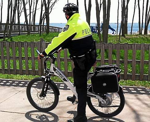 West Haven police add motorized bikes to patrol boardwalk