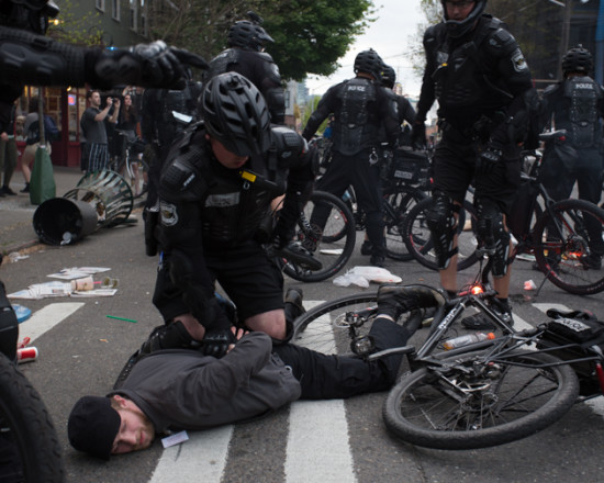 Council leader knocks May 1 police tactics