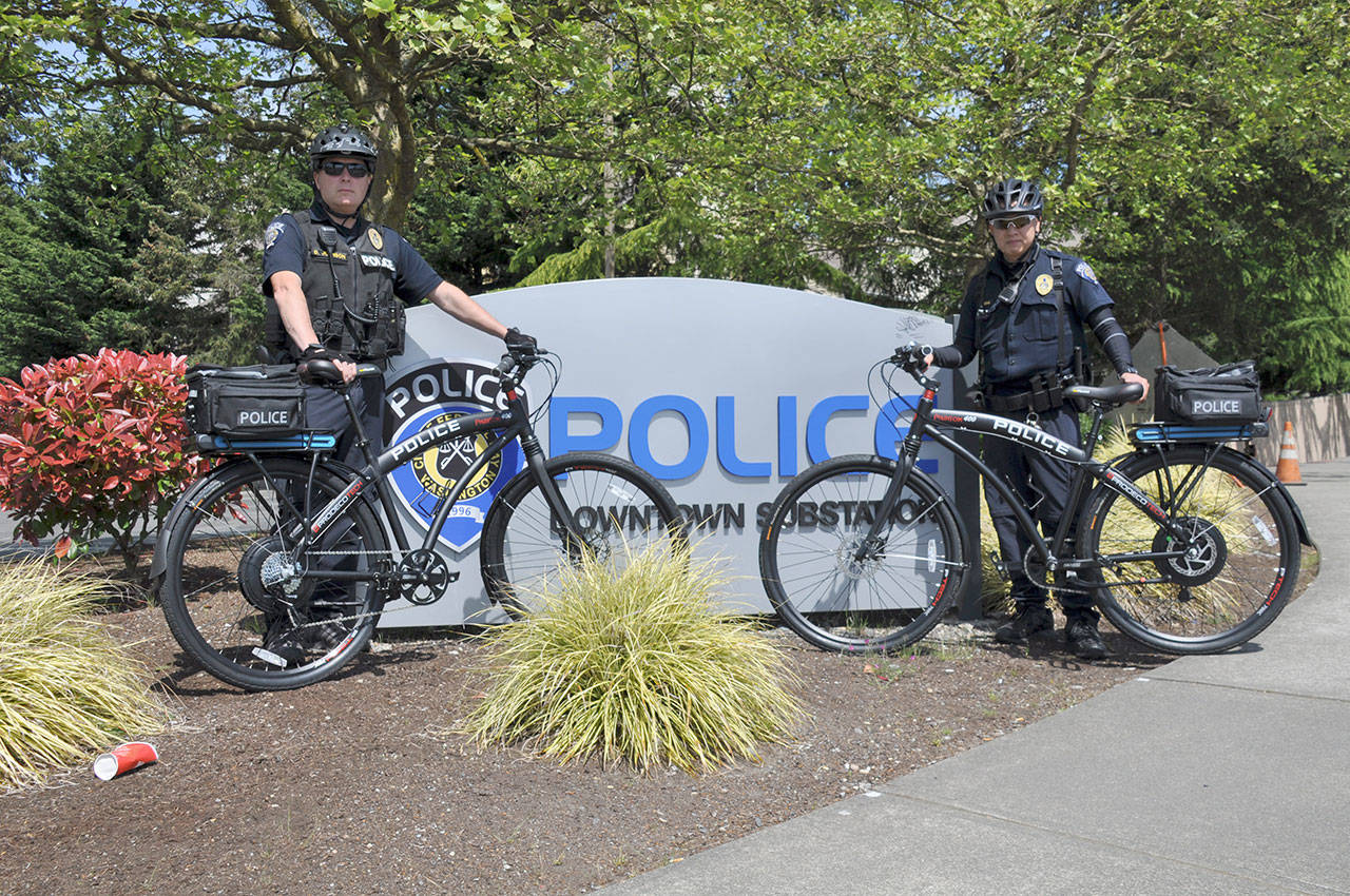 Full throttle: Federal Way Police Department outfits officers with electric bikes