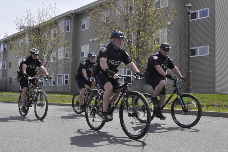 Getting into gear: Kentville Police trains to patrol with bicycles