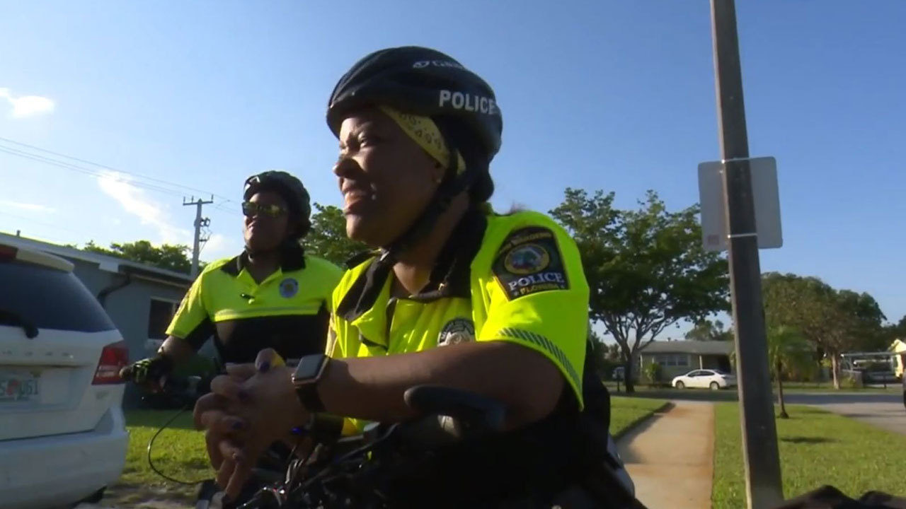Ride along with Miami Gardens Police Department’s bike unit