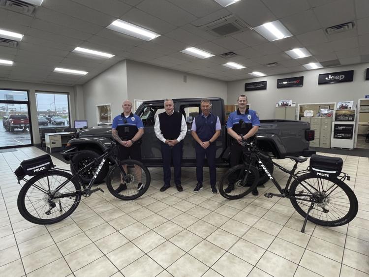 Saint Mary’s Police Back On Bikes