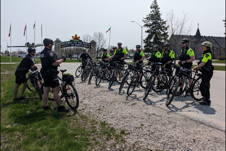 Dozen cops two wheelin’ it this summer as patrols increase