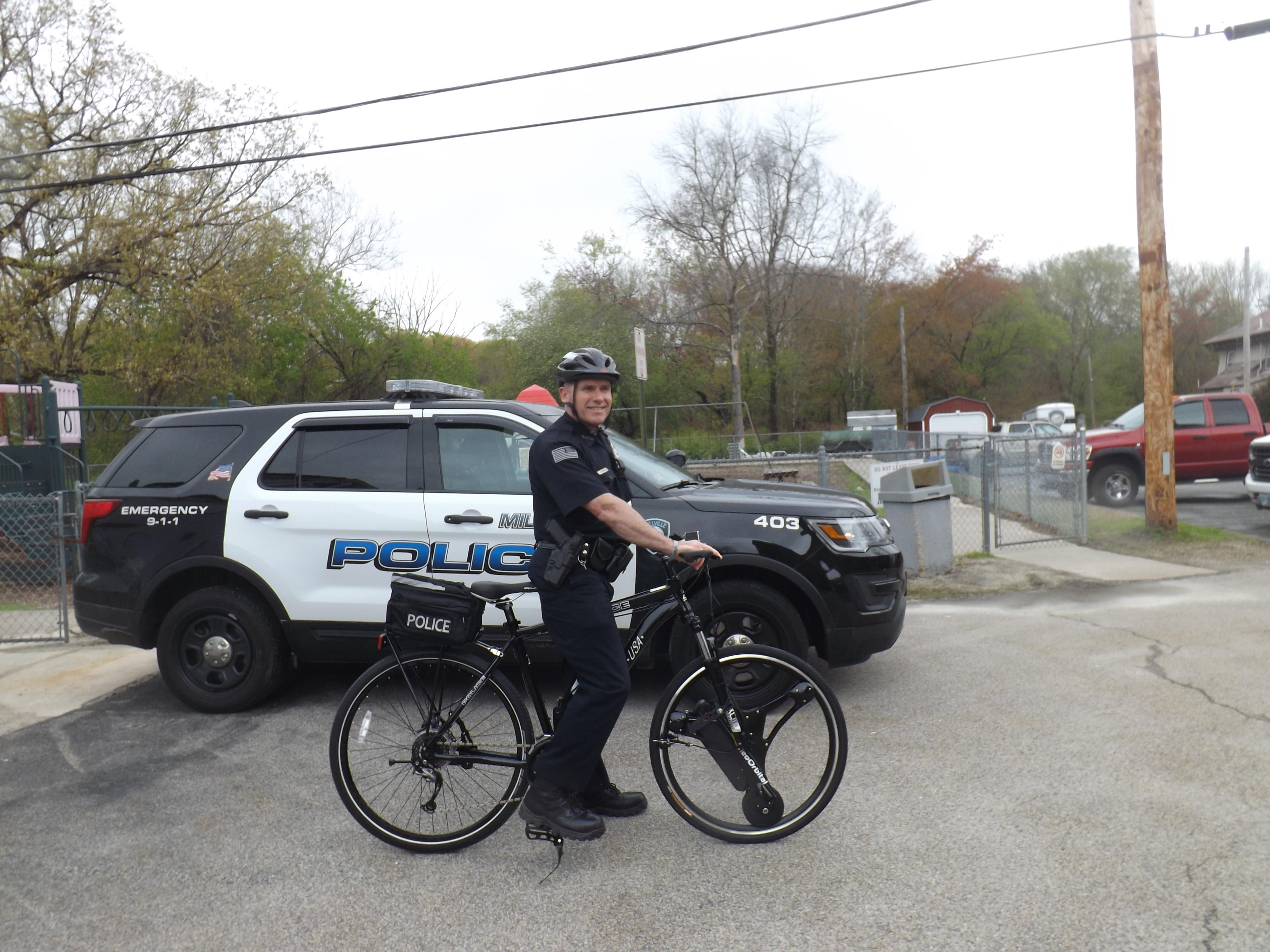 Millville police electrify their bicycles