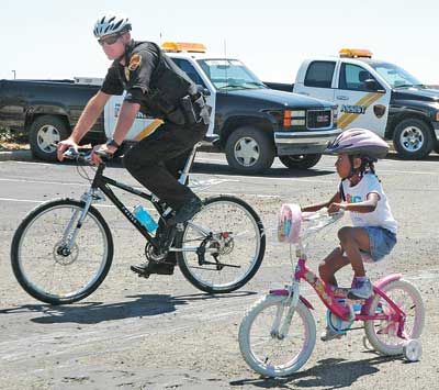 Community policing making a come-back, bike patrol on track