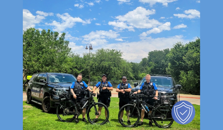 Mansfield Police Department Rolls Out Bike Patrols for Summer Safety and Community Engagement
