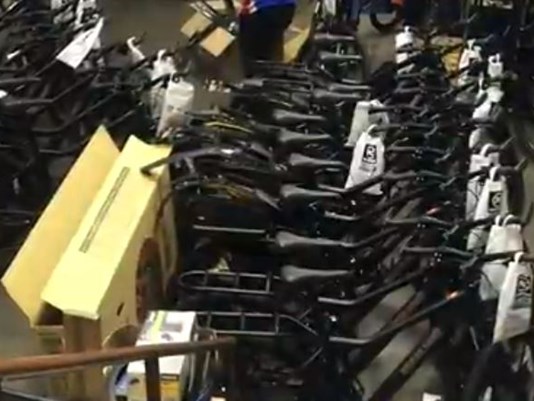 Building bikes for RNC police patrol