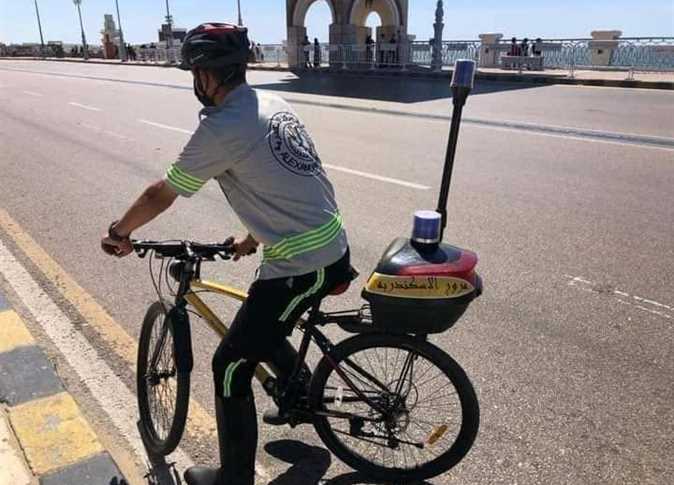 Alexandria introduces bike-riding traffic police to ease congestion