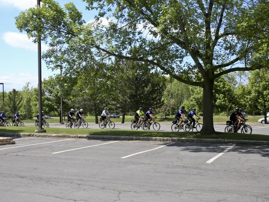 Police boost pedal power at boot camp