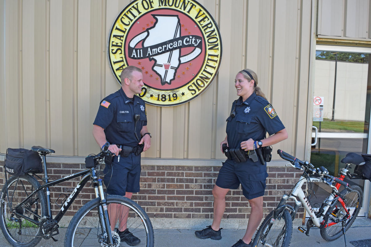 MVPD has three new bicycle officers