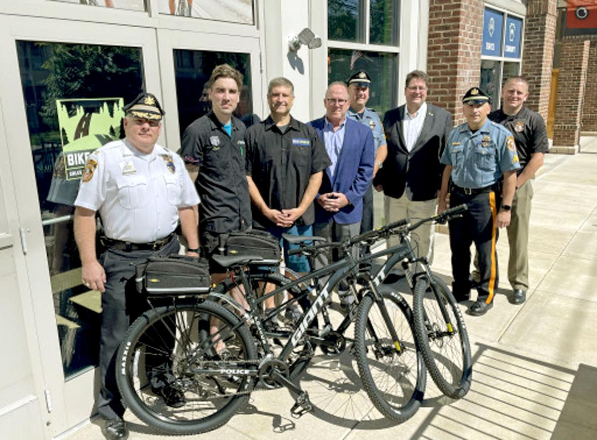 PEDAL PATROL: Newtown Township Police Department shifts into high gear with donations of bicycles