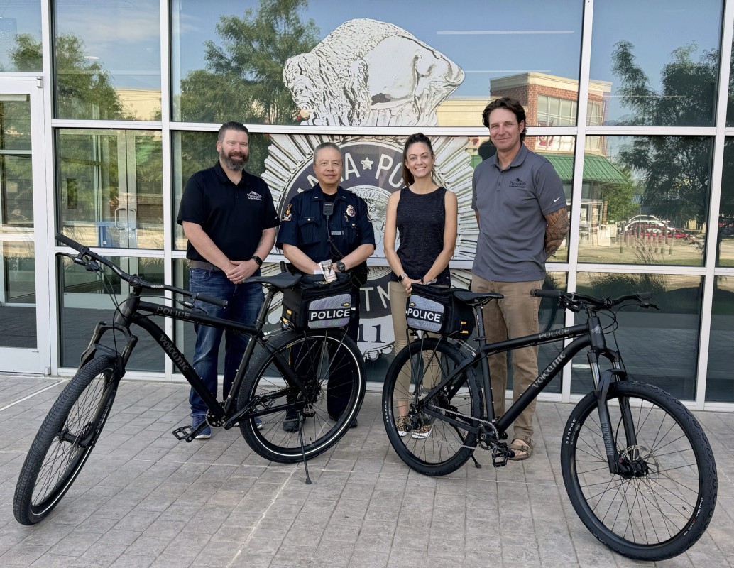 Volcanic Bikes Donates Patrol Bicycles to Omaha Police Foundation