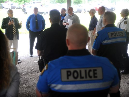 Mansfield police kick off neighborhood bike patrol